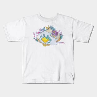 Egg Bed Kids T-Shirt